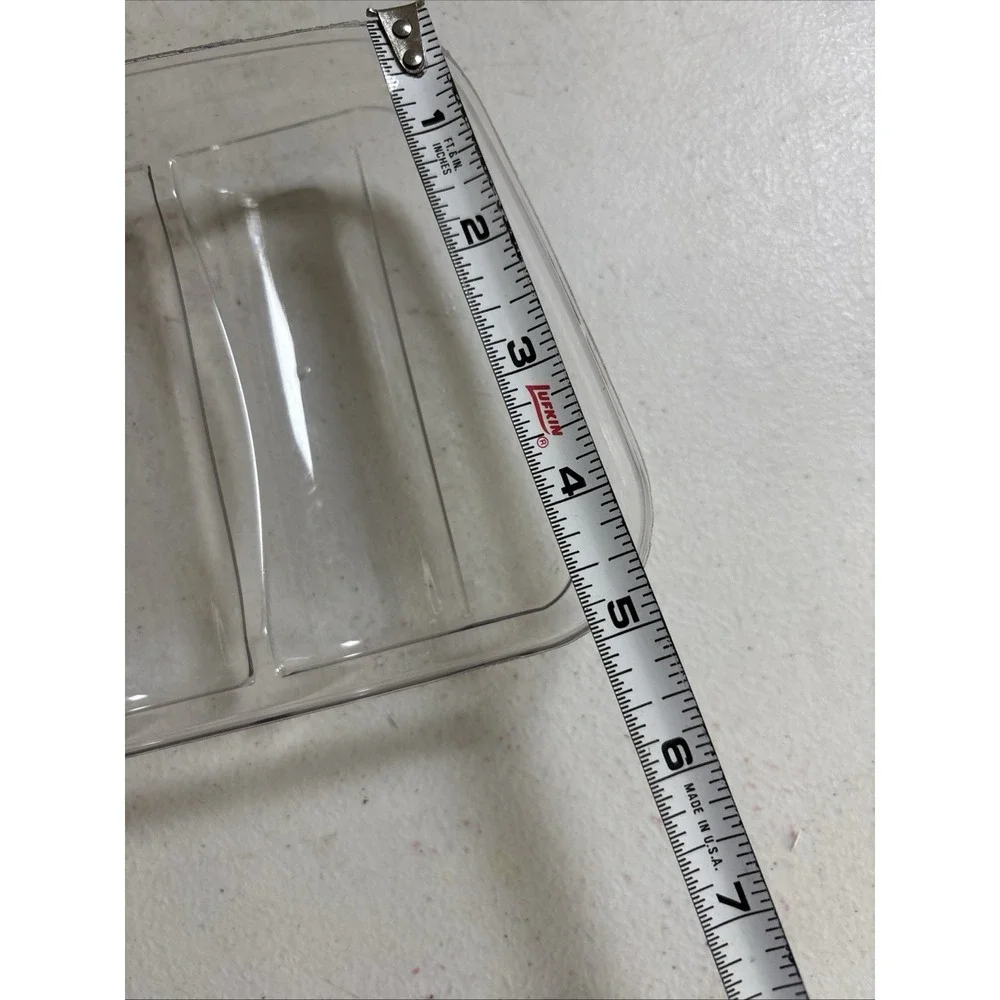 Longaberger Basket 5 Section Plastic Liner Protector Med #44776 EUC